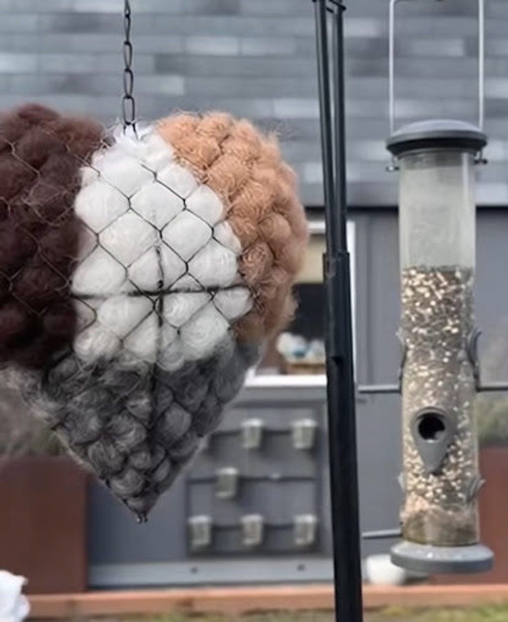 🔥LAST DAY 50% OFF - 🕊️🏡Handmade Natural Alpaca Fiber Bird Nesting Heart❤️A Cozy Gift for Birds