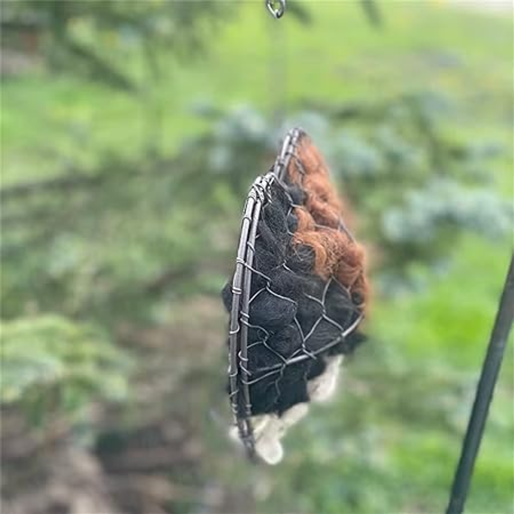 🔥LAST DAY 50% OFF - 🕊️🏡Handmade Natural Alpaca Fiber Bird Nesting Heart❤️A Cozy Gift for Birds