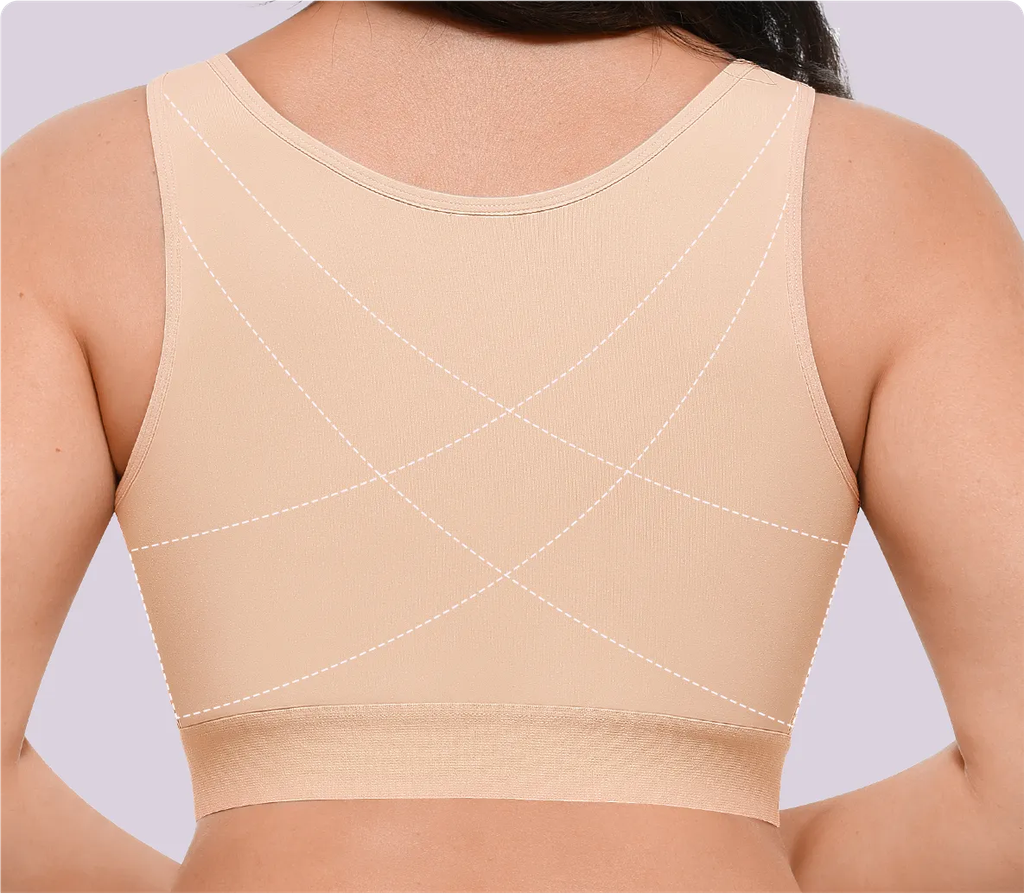 SoftestLayer Unlined Back Support Bra — Stand Taller, Feel Better Instantly