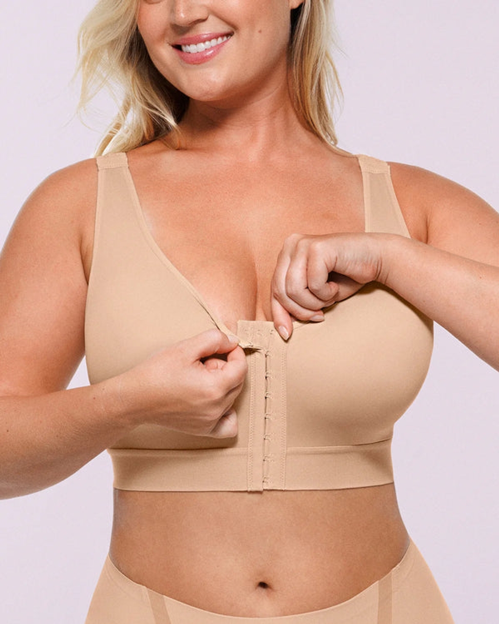 SoftestLayer Unlined Back Support Bra — Stand Taller, Feel Better Instantly