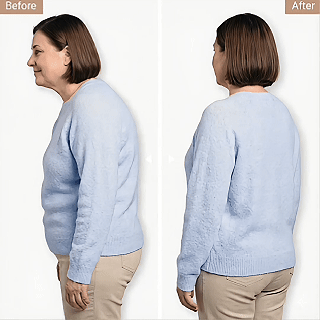 SoftestLayer Unlined Back Support Bra — Stand Taller, Feel Better Instantly