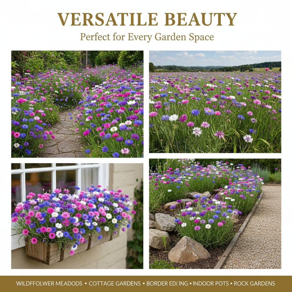 🎁 Hot Sale 50% OFF 🌱 Premium Cornflower Seeds – The "Unstoppable" Wildflower That Grows Anywhere
