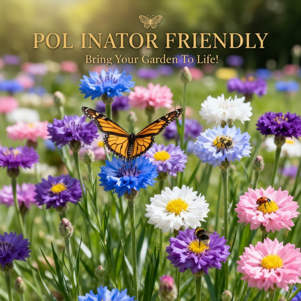 🎁 Hot Sale 50% OFF 🌱 Premium Cornflower Seeds – The "Unstoppable" Wildflower That Grows Anywhere