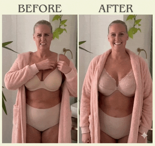 SoftestLayer™ - Cotton Front-Closure Bra