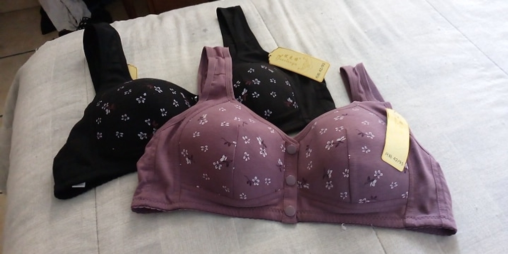 SoftestLayer™ - Comfortable & Convenient Front Button Bra - Daisy Bra