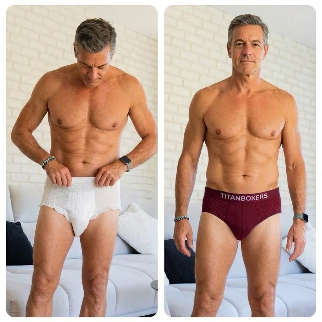 Titanboxers™ AirDry Absorbent Briefs