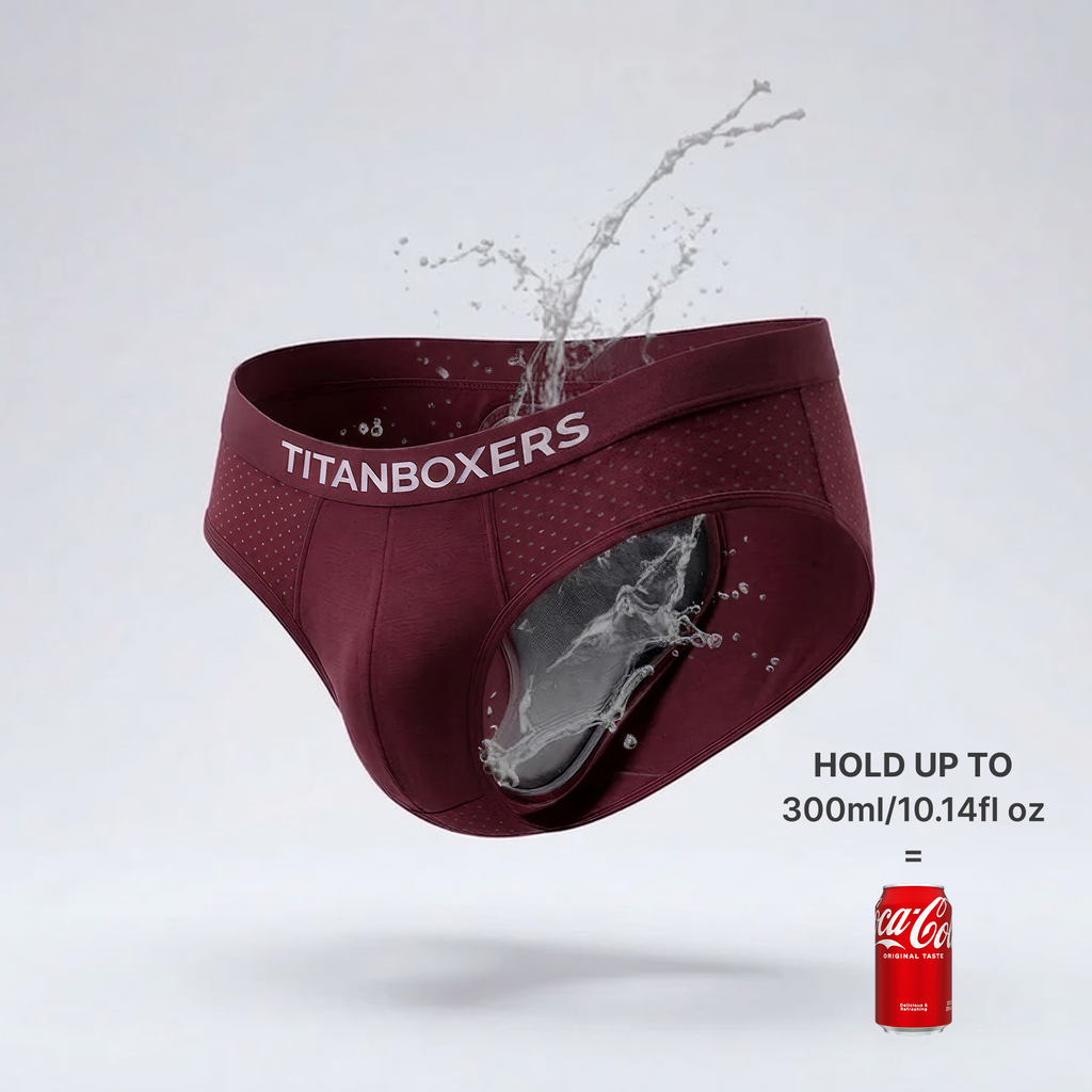 Titanboxers™ AirDry Absorbent Briefs